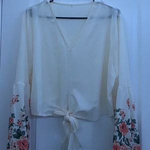 Floral blouse